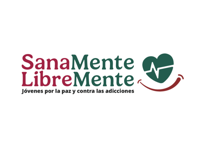 Logo de SanaMente LibreMente: jóvenes por la paz y contra las adicciones